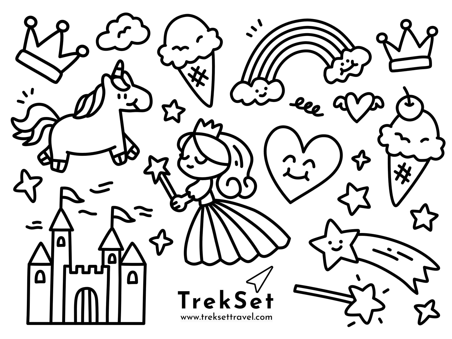 Pre-Order: Reusable Coloring Mat and Dry Erase Marker Set - Magic!
