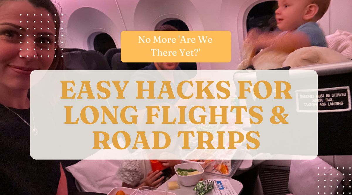How to Keep Kids Entertained on Flights & Road Trips | TrekSet Travel