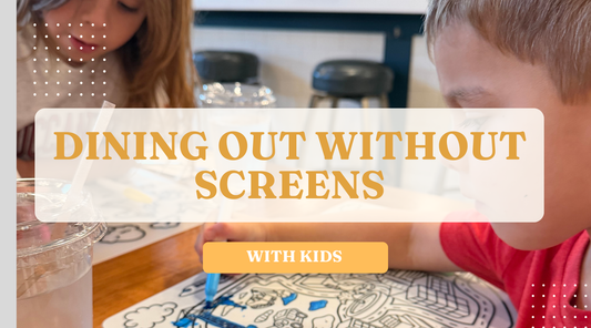 How to Keep Kids Entertained at Restaurants Without Screens