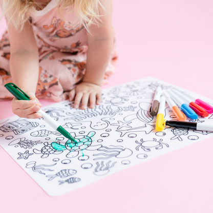 Non-Toxic Dry Erase Markers Set